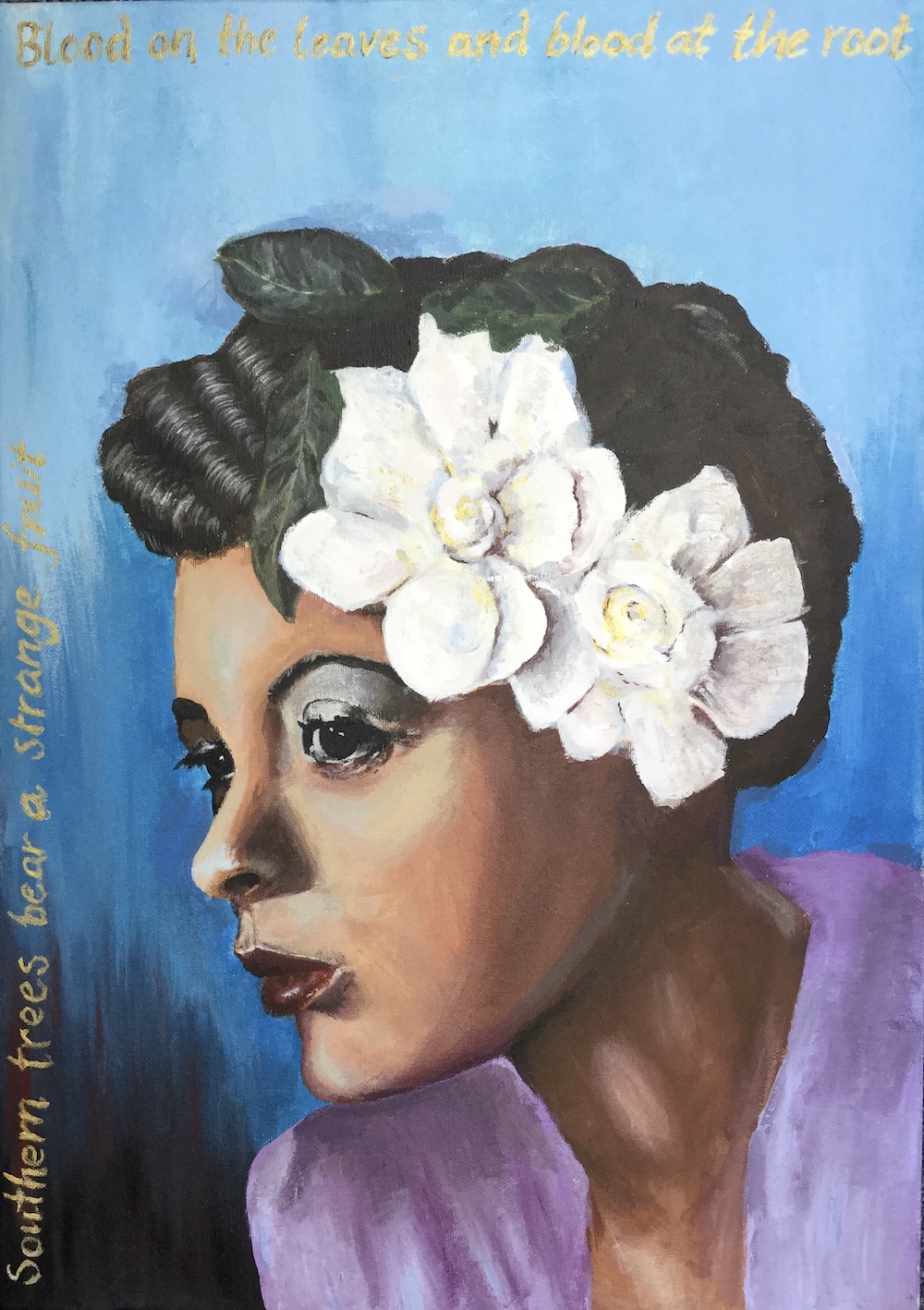 Billie Holiday portrait